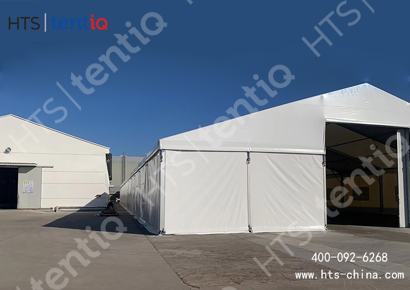 現有廠房不能再擴建，用鋁合金工業倉庫篷房能快速解決