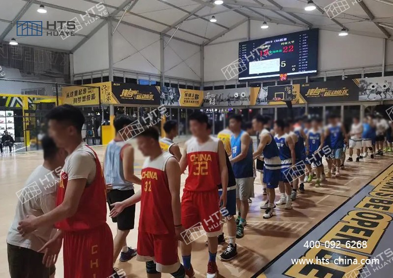 運動篷房為全民健身活動提供了靈活、便捷的場地解決方案
