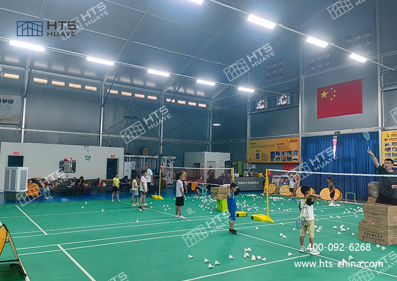 量身打造高品質羽毛球場地大棚，滿足各類運動場地需求